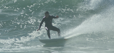 Jack Troster est � Hossegor